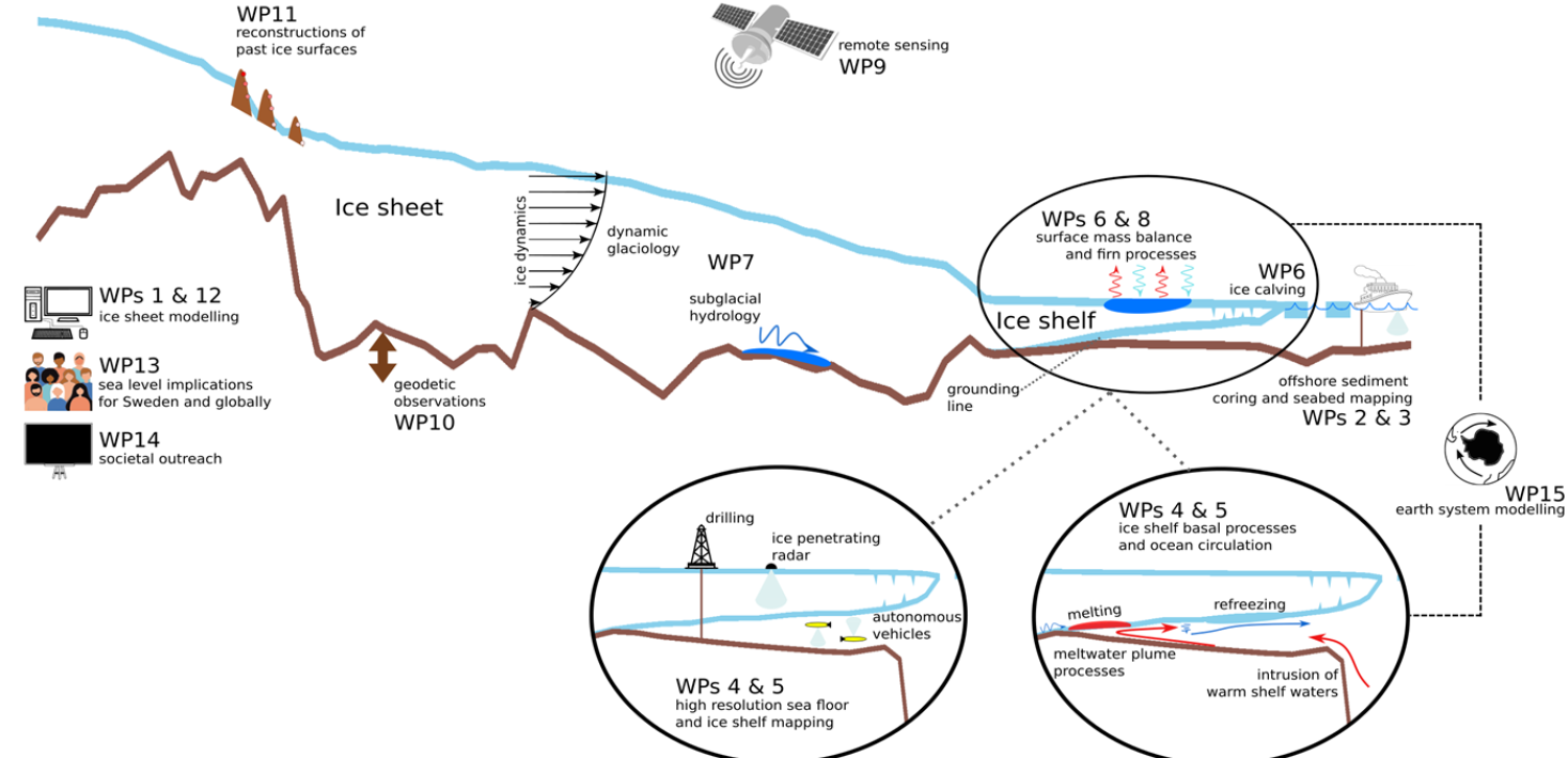 Conceptual figure of field data studie